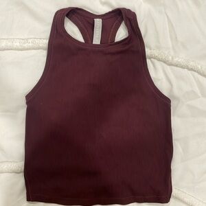 Athleta Ribbed Crop Top